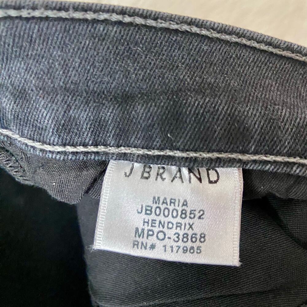 J. Brand Maria Black Skinny Jeans Size 28 - Picture 5 of 6